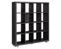 Estantería de 16 compartimentos patas metálicas Shiny