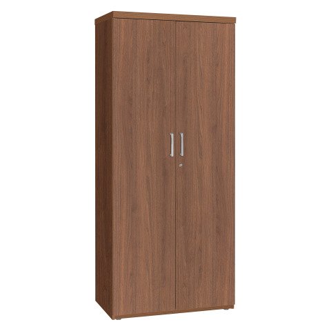 Armario alto puertas batientes Shiny Alt. 183 cm Nogal