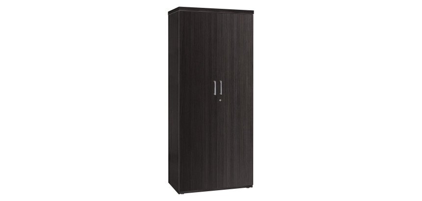 Armoire haute bois H 183 x L 80 cm Milano métal