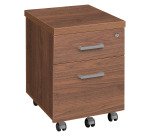 Shiny wooden mobile drawer