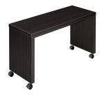 Mesa escritorio auxiliar móvil Shiny Alt 60 cm
