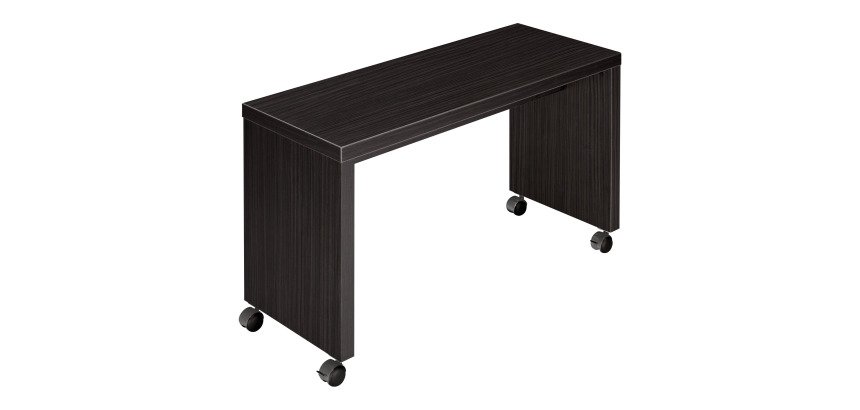 Mesa escritorio auxiliar móvil Shiny Alt 60 cm