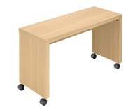 Mesa escritorio auxiliar móvil Shiny Alt 60 cm