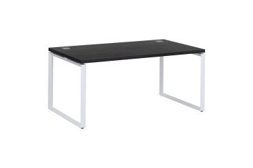 <strong>Straight Office Desk Bruneau Shiny with Steel Base</strong>