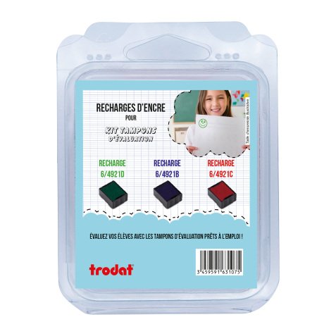 Ink cassette Printy 6/4912 Trodat - set of 3