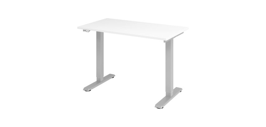 Bureau droit assis-debout mini L 120 x 67,2 cm