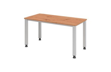 Rechte werkpost Mini Office - vierkant onderstel