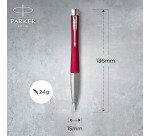 Stylo bille Parker Urban Twist pointe moyenne 0,7 mm