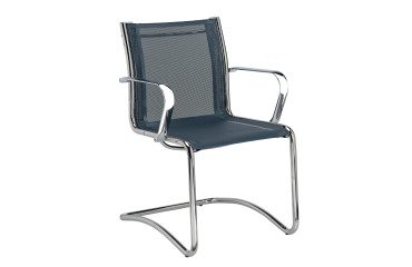 Silla de oficina Andrea malla - modelo visitante
