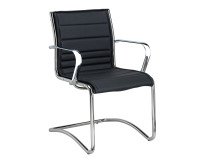 Silla de oficina Andrea cuero - modelo visitante