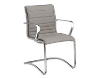 Silla de oficina Andrea cuero - modelo visitante
