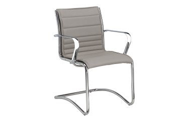 Silla de oficina Andrea cuero - modelo visitante