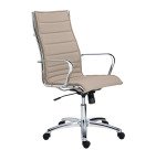 Bureaustoel ANDREA stof - hoge rug