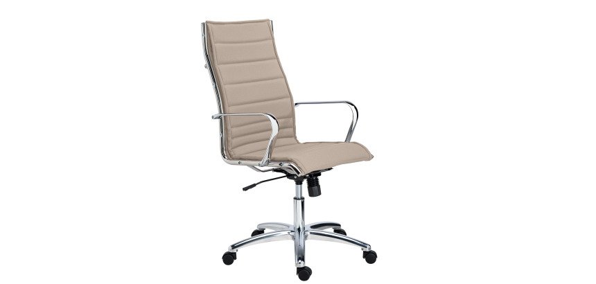 Bureaustoel ANDREA stof - hoge rug