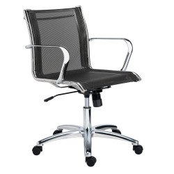 Office chair ANDREA mesh structure - low back 