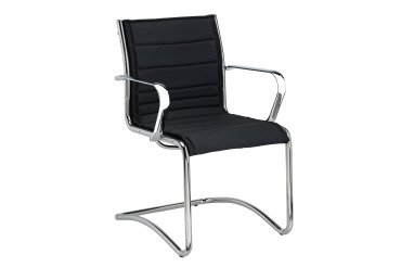 Chaise visiteur ANDREA - tissu