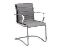 Chaise visiteur ANDREA - tissu