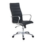 Office chair ANDREA leather - high back