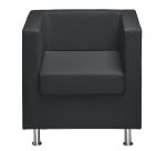 Fauteuil tissu classique Rubic