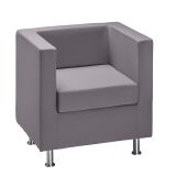 Fauteuil tissu classique Rubic