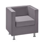 Fauteuil tissu classique Rubic
