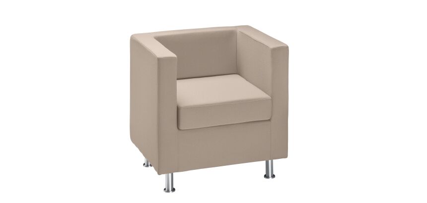Fauteuils tissu classique Rubic