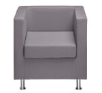 Fauteuil tissu classique Rubic