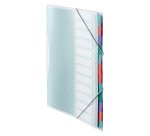 Trieur plastique Esselte Colour Breeze 12 divisions - A4