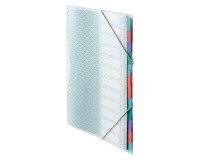 Trieur plastique Esselte Colour Breeze 12 divisions - A4