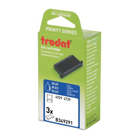 Almohadilla Trodat Printy 6/4929 - Pack de 3