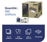 Cleaning cloths ultra strong white W4 multifunctional pack of 70 cloths Tork 