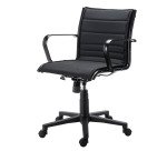 Chaise de réunion ANDREA tissu - structure noir