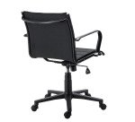 Chaise de réunion ANDREA tissu - structure noir