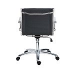 Office chair ANDREA leather - low back 