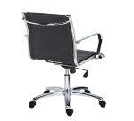 Office chair ANDREA leather - low back 