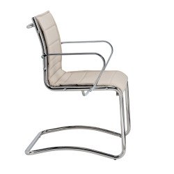 Fauteuil visiteur ANDREA - tissu
