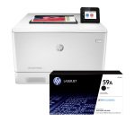 Laser printer HP Laserjet Pro M404DN monochrome + black toner HP 59A