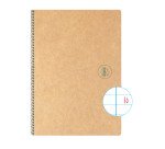 Cuaderno Reciclado Escolar Espiral Escolofi Green Din A4 Rayado horizontal 