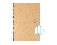 Cuaderno reciclado Escolar Espiral Escolofi Green Din A4 Cuadrícula 4x4 