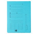 Chemise index kraft L'Oblique AZ 23,5 x 31,5 cm - couleurs assorties pastel - Paquet de 25