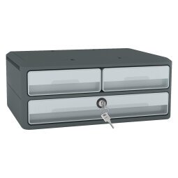 Classifying module with handles Cep Riviera and 3 drawers with centralized lock