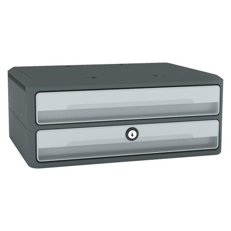 Classifying module Cep Moovup 2 drawers with lock and handles