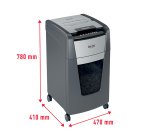 Rexel destructeur Optimum de document Auto+225x - coupe croisée