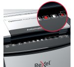 Rexel destructeur Optimum de document Auto+225x - coupe croisée
