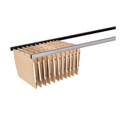 Set of 2 rails for suspension files length 114 cm