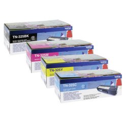 Brother TN325 Pack toner 4 couleurs pour imprimante laser