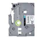 Pack de 5 rubans laminés Brother 12 mm TZE 231 blanc écriture noir