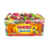 Bonbons World Mix Haribo - Boîte de 900 g