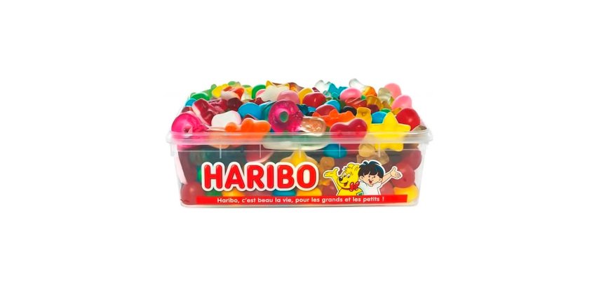 Candy Happy Life Haribo - box of 700 g