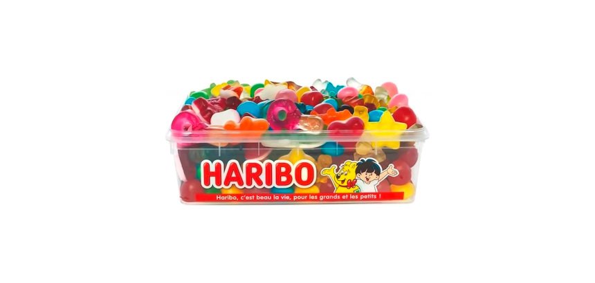 Bonbons Happy Life Haribo - Boîte de 700 g